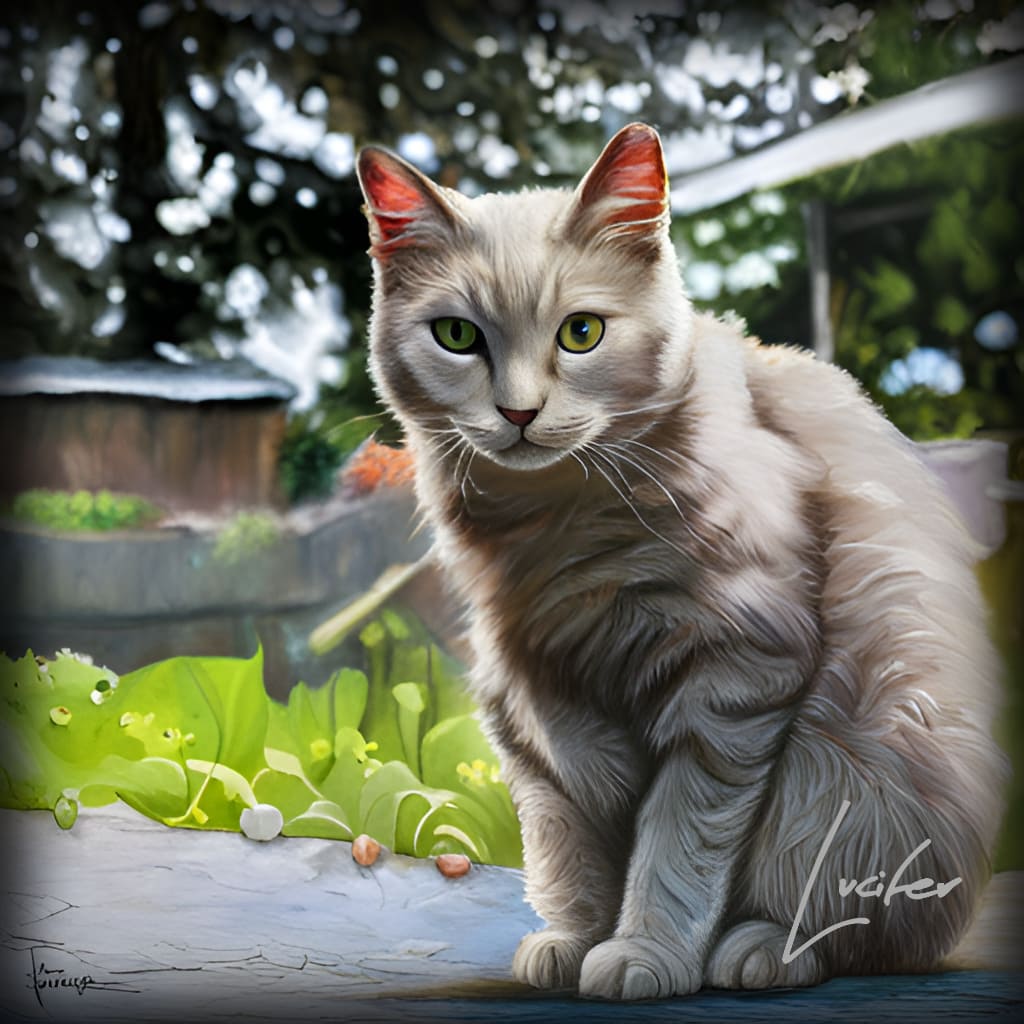 Lucifer Cat Portraits