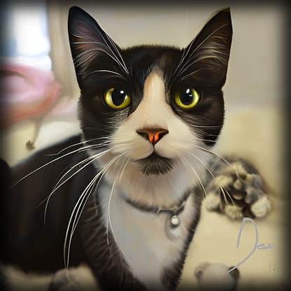 Cat Portrait of Dex